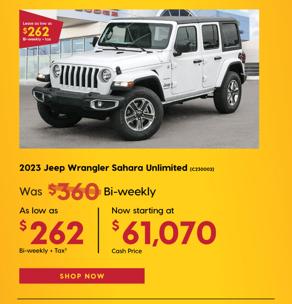 Birchwood Chrysler Dodge Jeep Ram Liquidation Sale